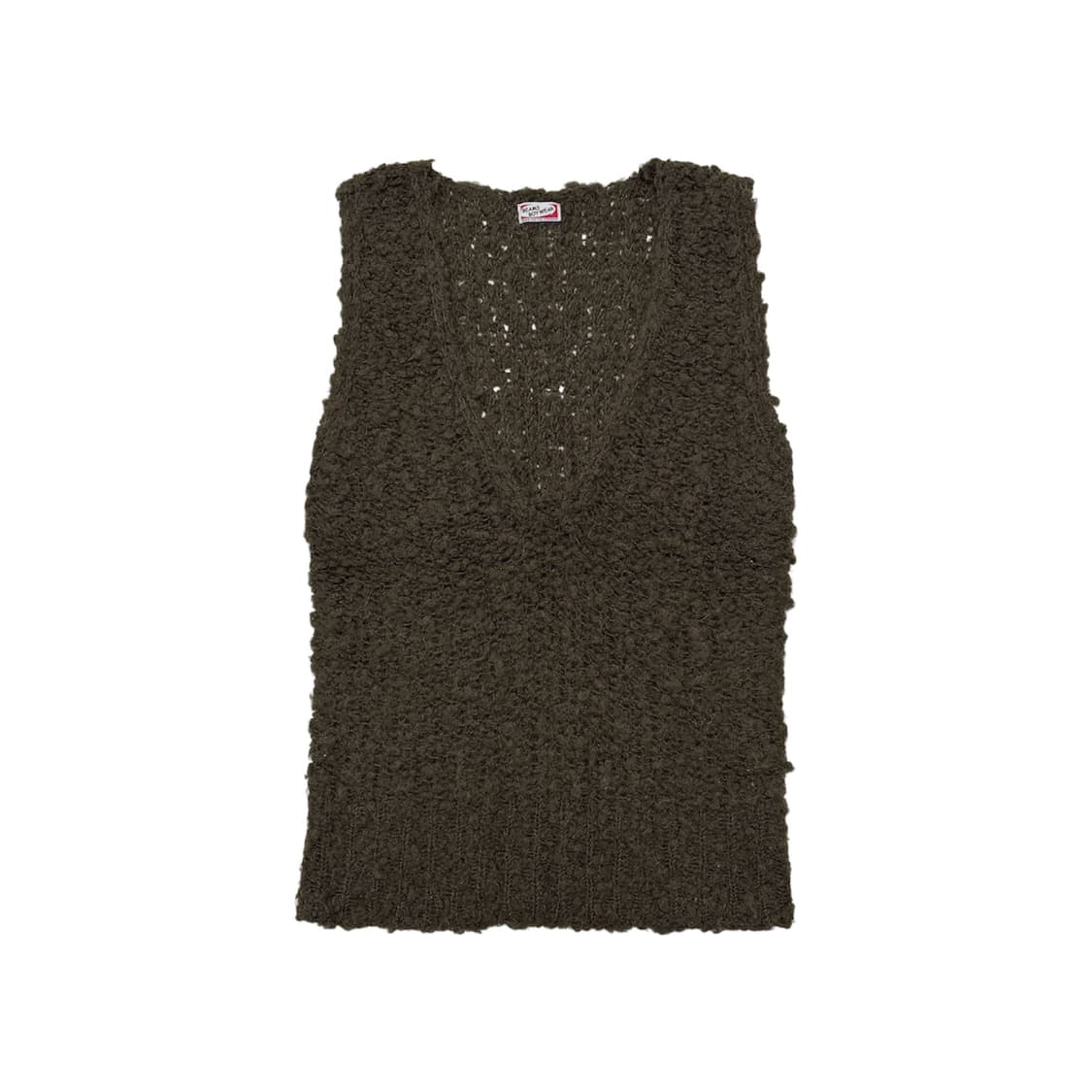 Beams Boy alpaca boucle vest 상품이미지1