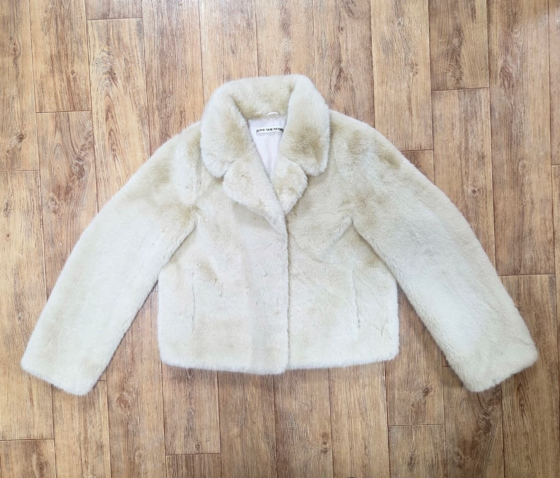 러브유쏘머치(LOVE YOU SO MUCH) 에코퍼 블루종자켓 새상품  상품이미지6