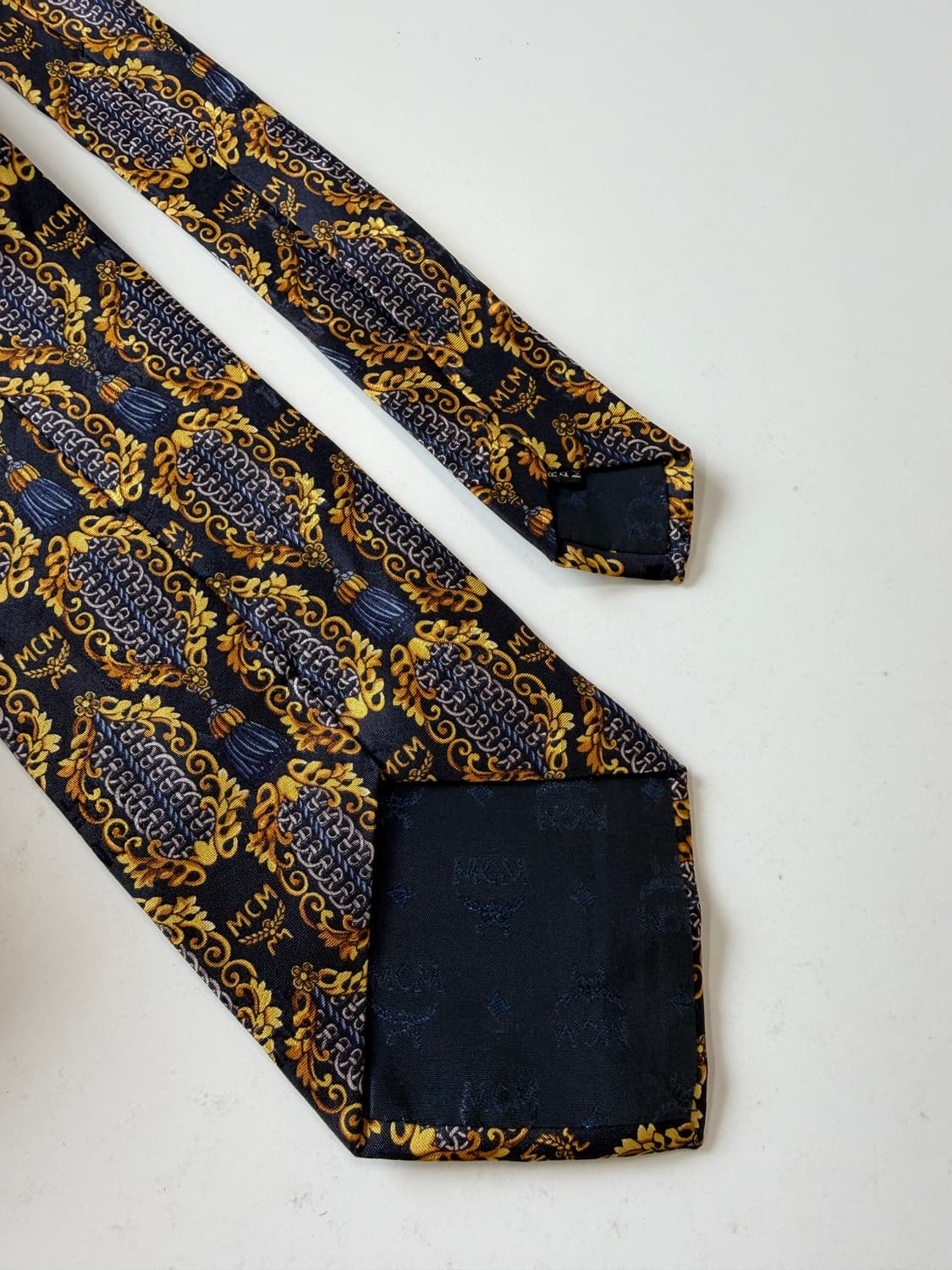 MCM 실크 넥타이 9.2cm 상품이미지5