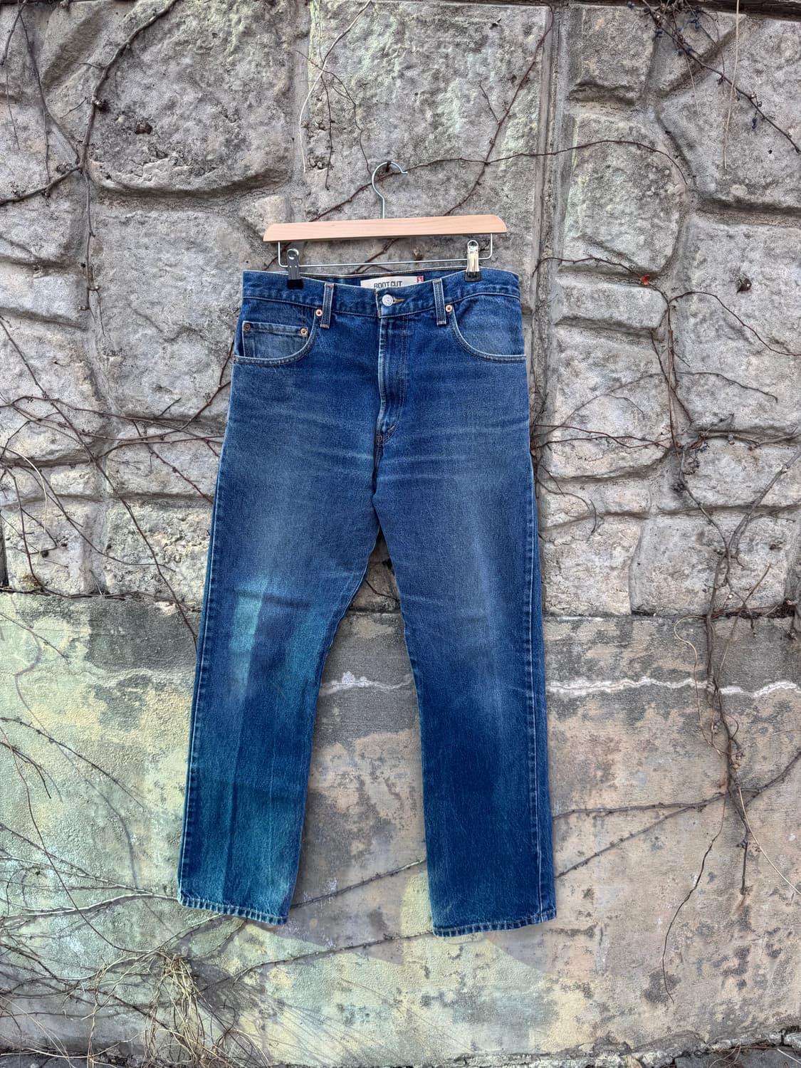 00s 리바이스 빈티지 517 부츠컷 워싱 데님 팬츠  상품이미지1