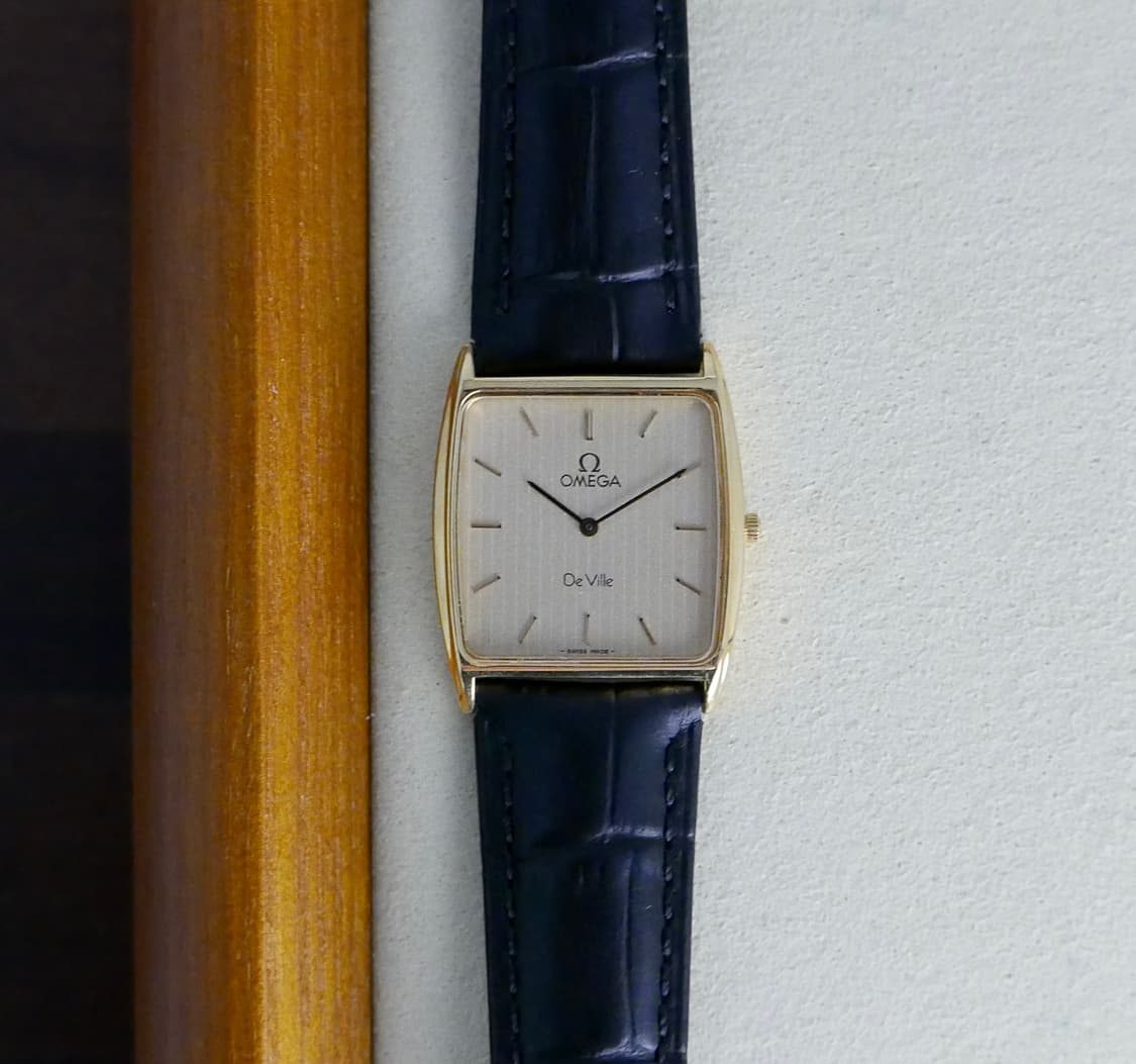 오메가 빈티지 드빌 탱크 리넨 다이얼 상품이미지1