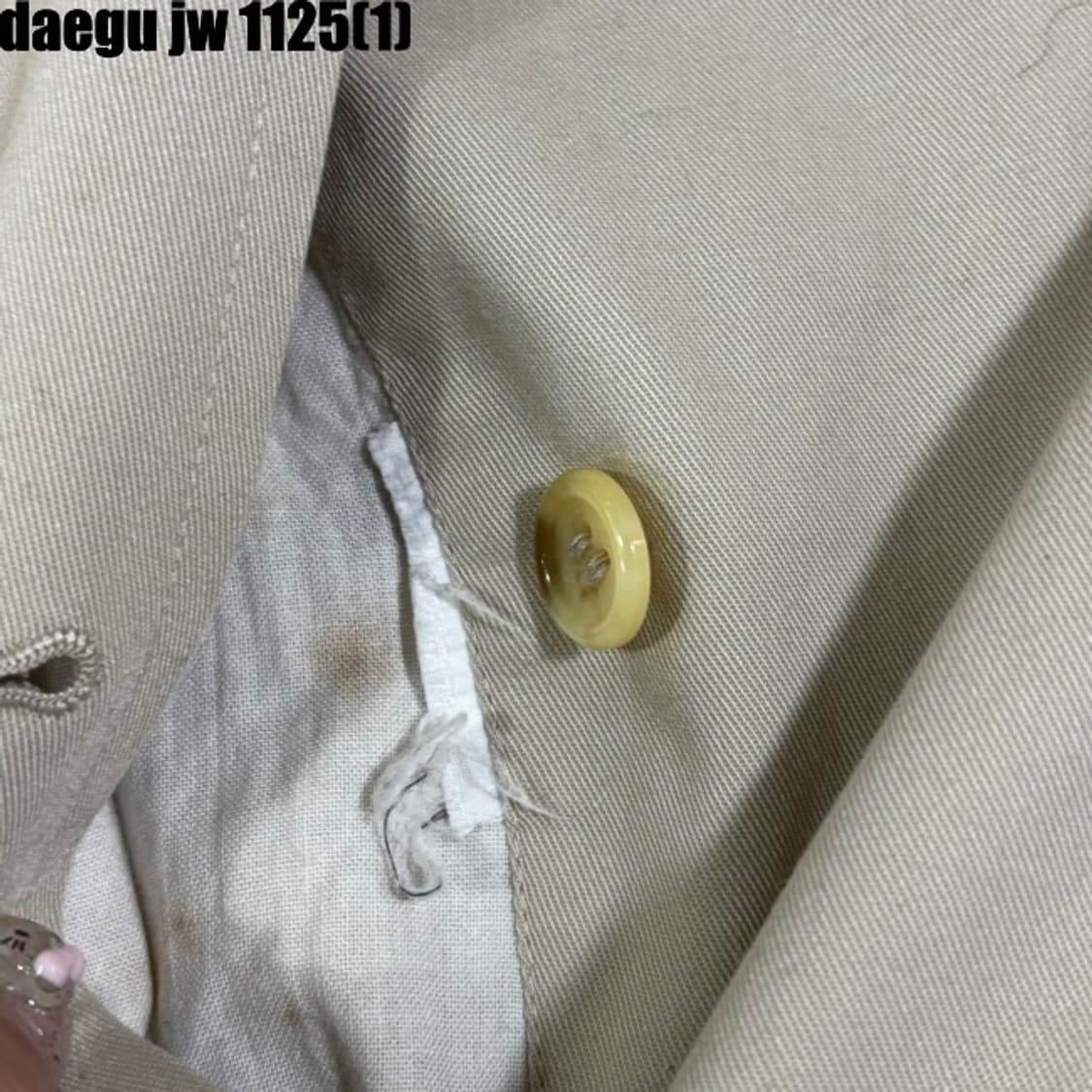 버버리 구형 자켓 상품이미지4