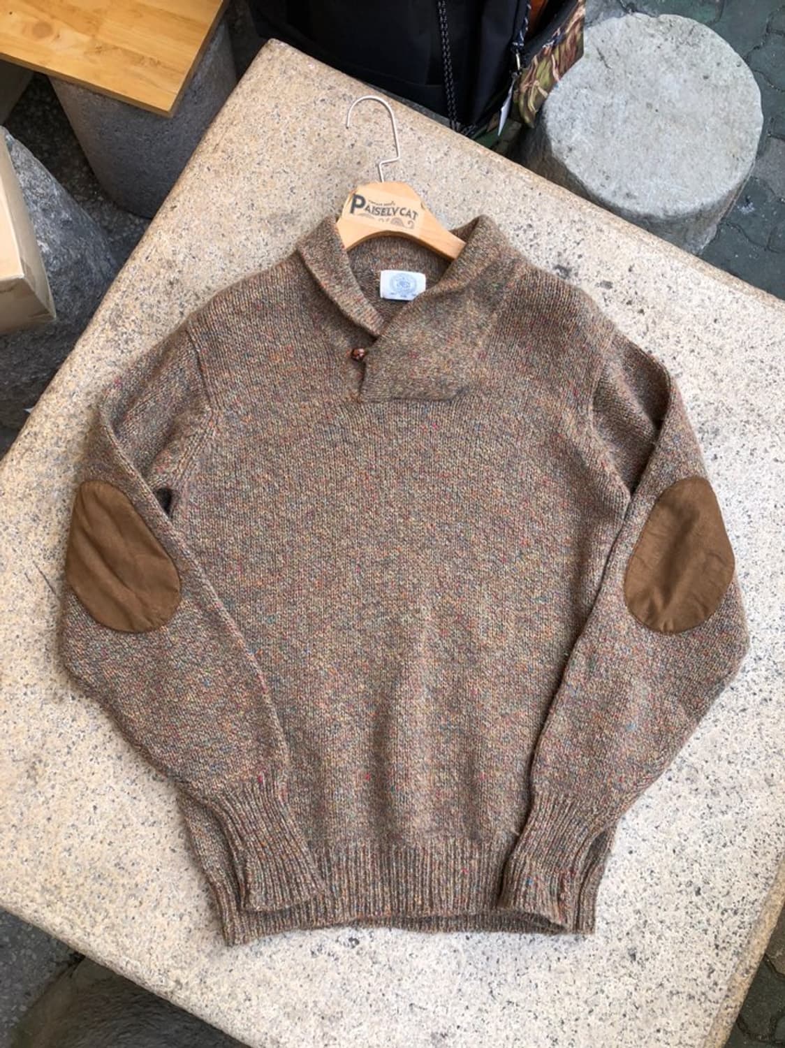 제이프레스 숄카라 니트 상품이미지1