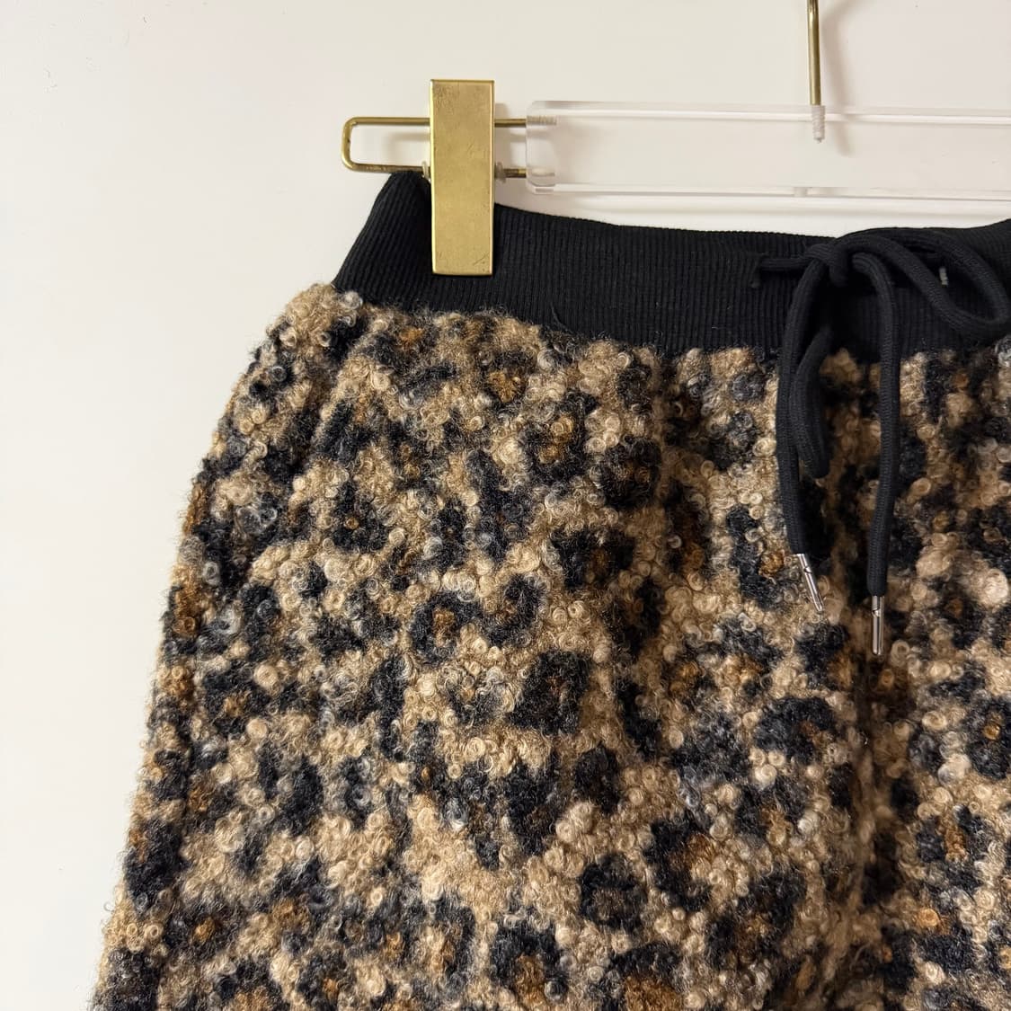 새상품 여자 호피 뽀글이 반바지 상품이미지2