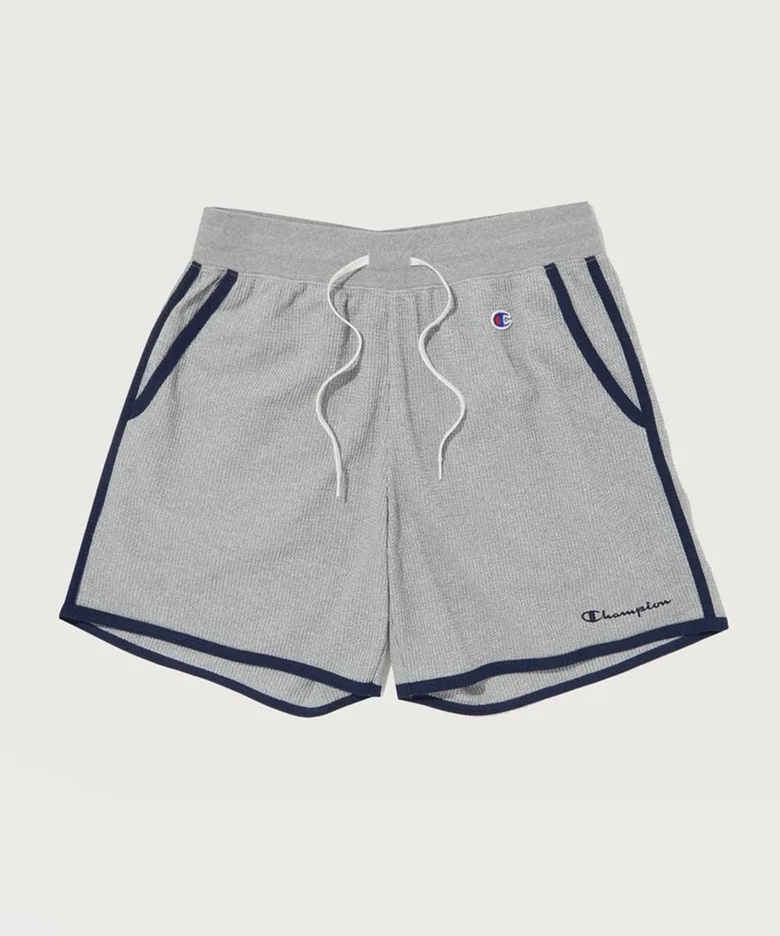 챔피온 여성 라인배색 와플 숏팬츠 상품이미지1