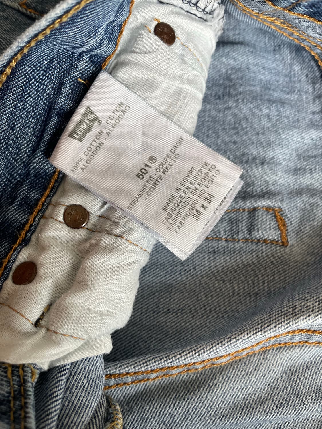 빈티지 리바이스 501 34 상품이미지6