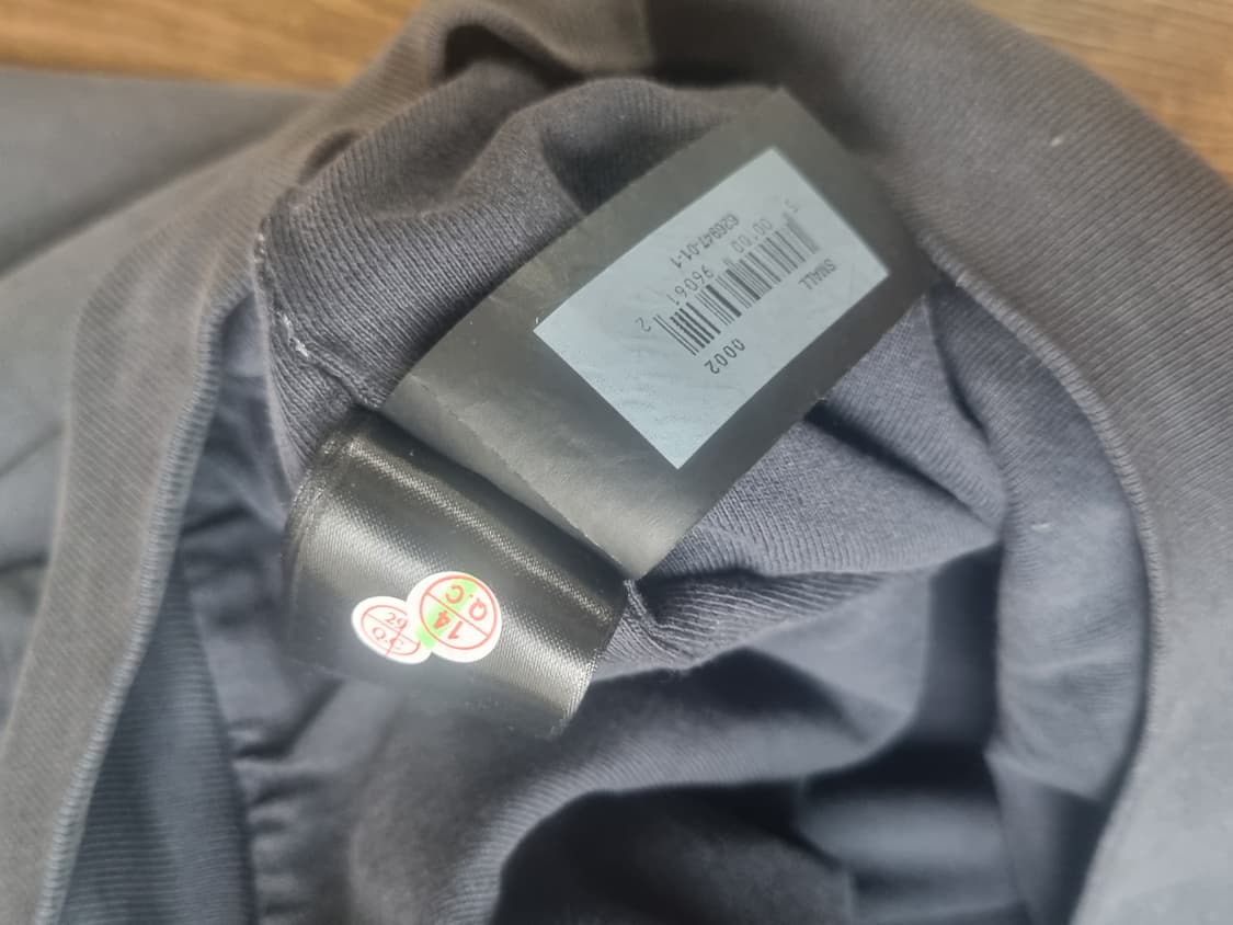 Yeezy gap 후드집업 포에틱 블랙 상품이미지5