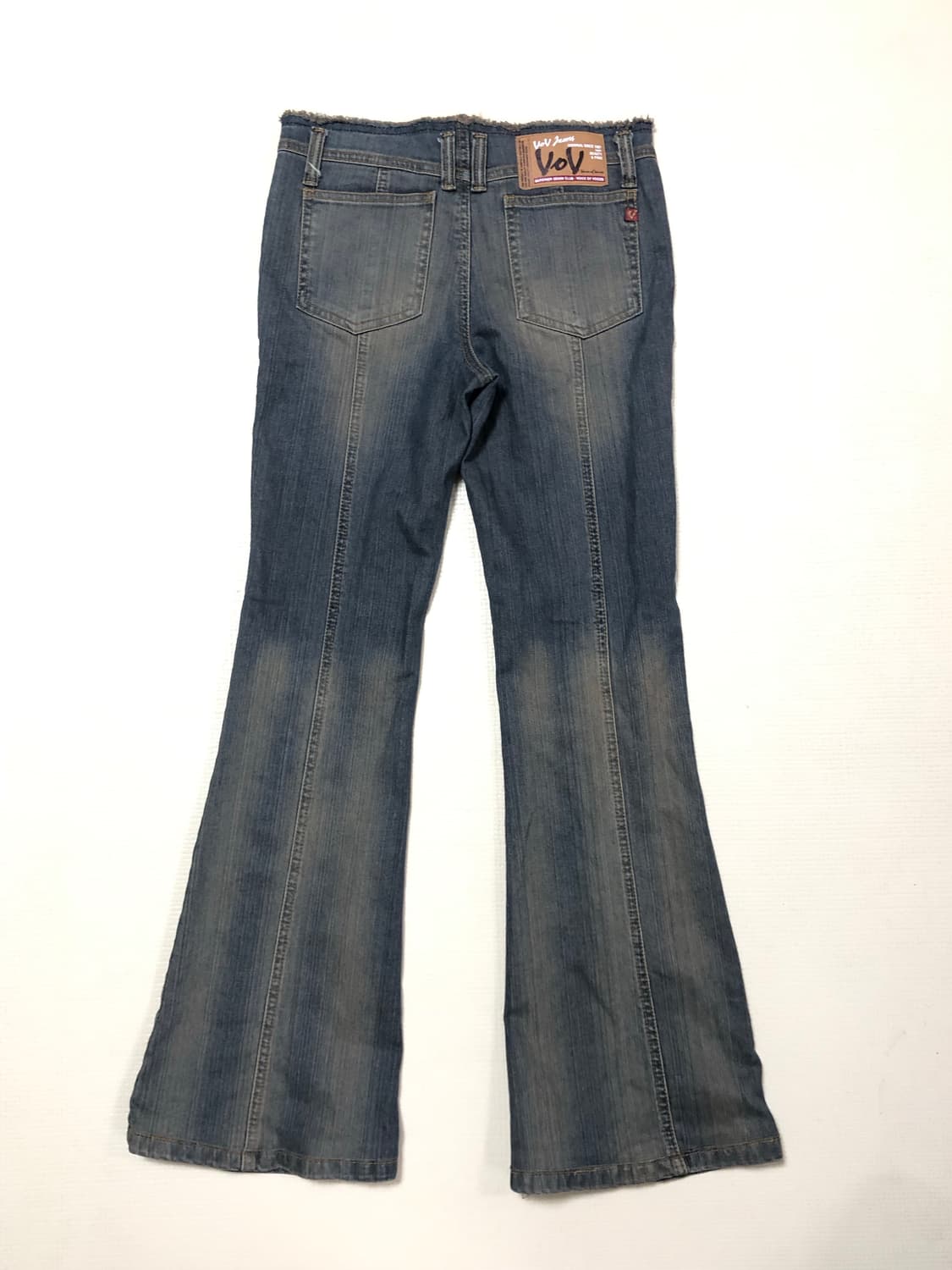 빈티지 데님 워싱 로우라이즈 팬츠 상품이미지10