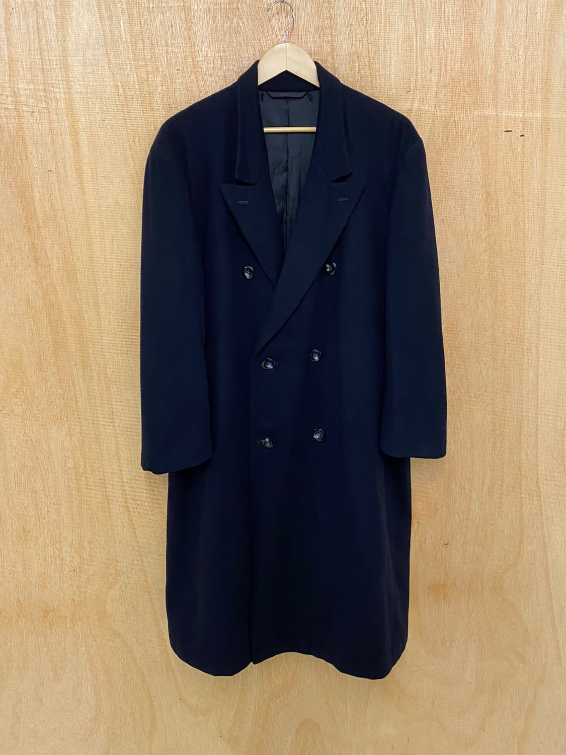 VTG cashmere double coat 캐시미어 울혼방 더블 코트 상품이미지3
