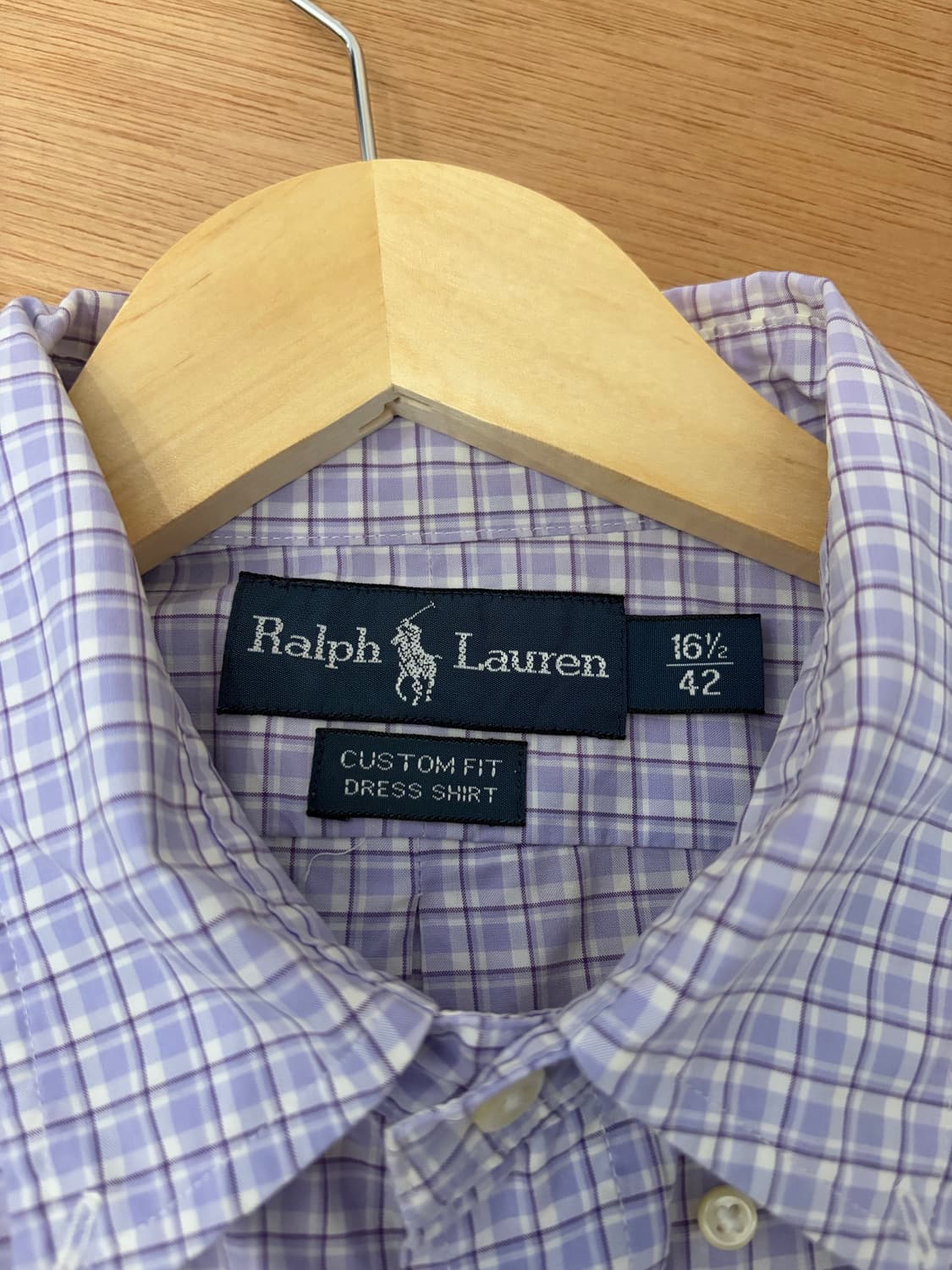 Polo Ralph Lauren 퍼플 체크 반팔 셔츠 상품이미지2