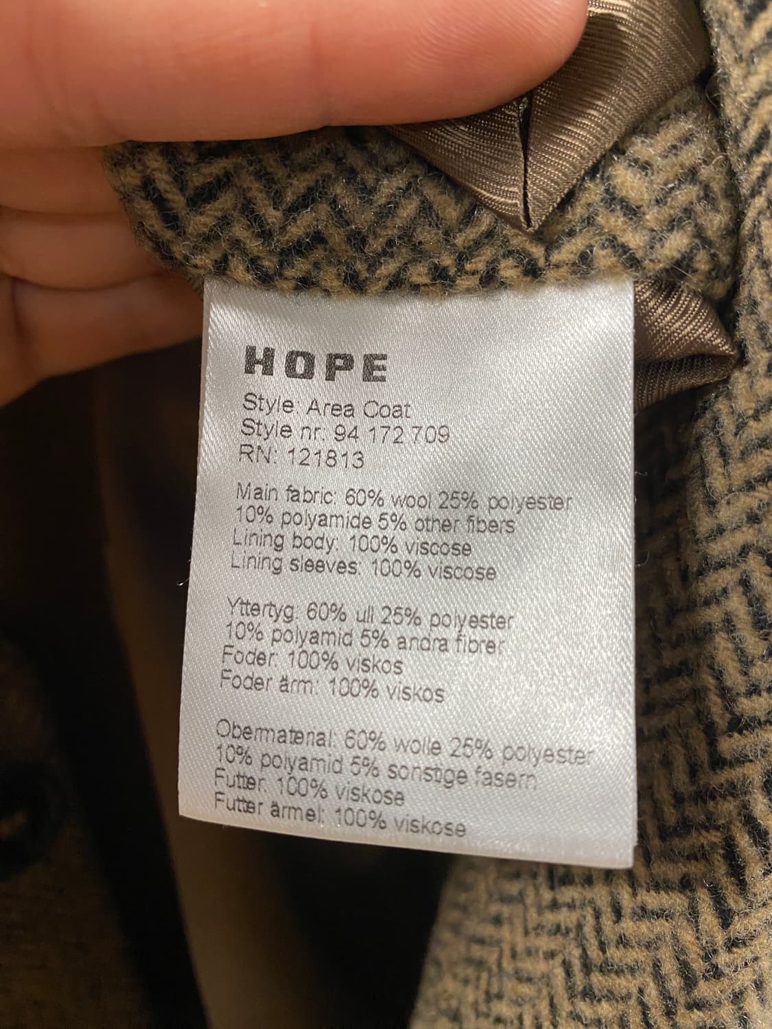 HOPE 호프 코트 상품이미지4