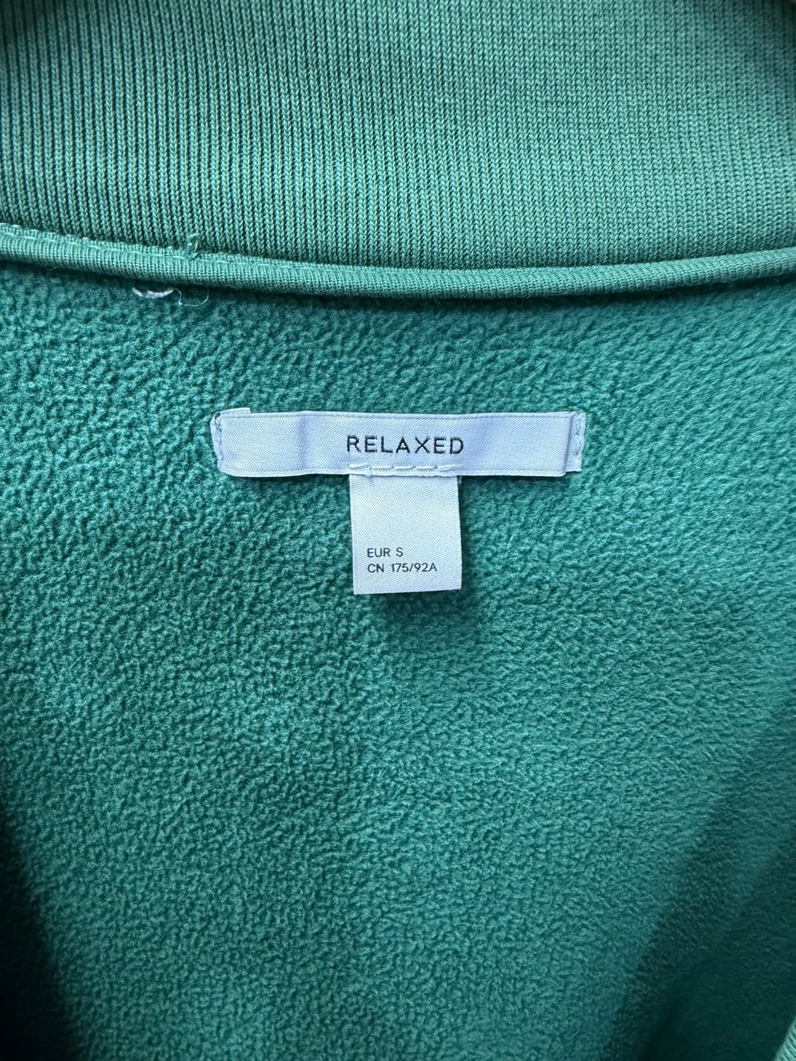 정품) COS 코스 남성 오버핏 후리스 가디건 S 상품이미지5