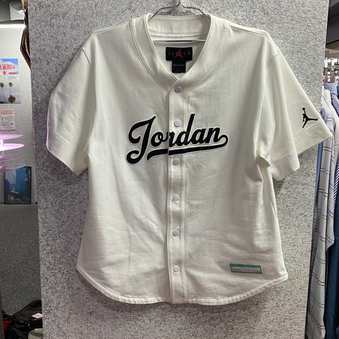 나이키 조던 빅로고 야구 져지 B4237 상품이미지2