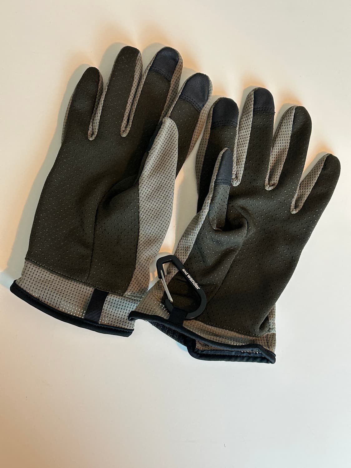 [판매]앤드원더 메쉬글러브 카키 판매 상품이미지3