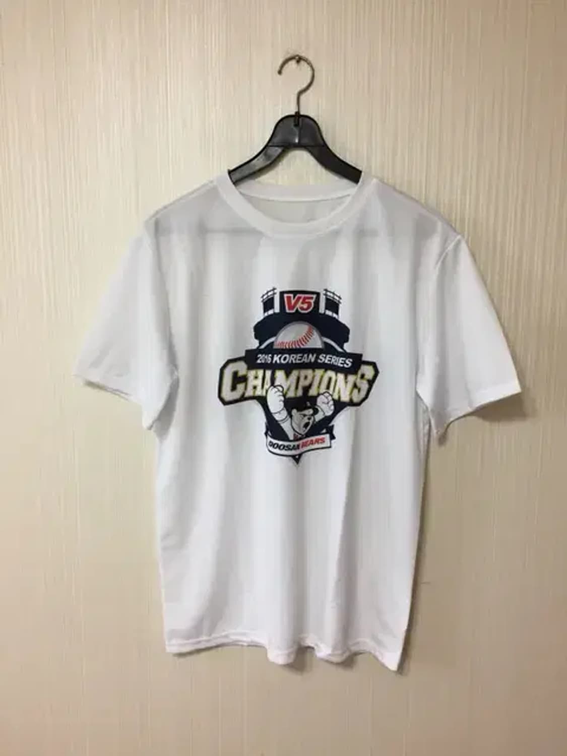 KBO 두산베어스 2016 챔피언티셔츠 105 상품이미지2