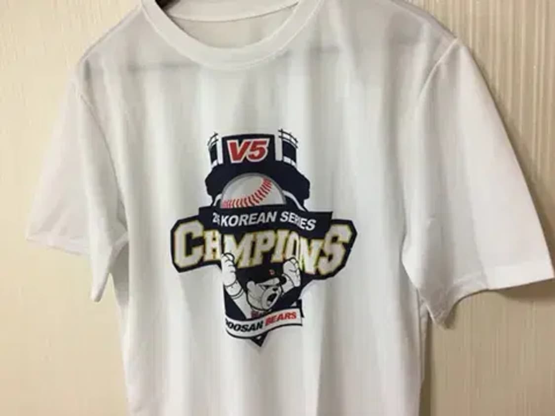 KBO 두산베어스 2016 챔피언티셔츠 105 상품이미지6