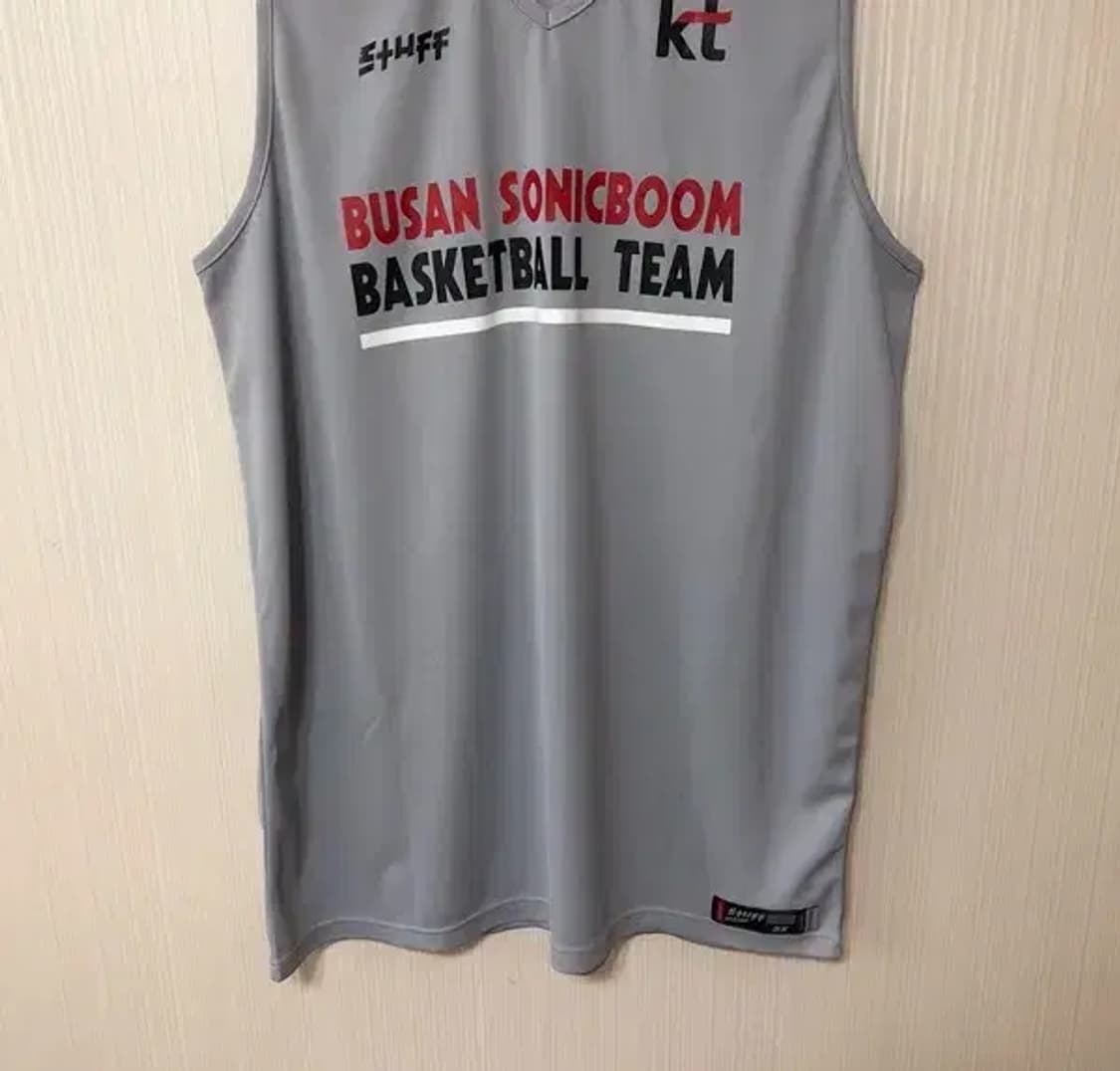KBL STUFF 부산(수원) KT소닉붐 연습용유니폼/트레이닝져지 상품이미지4