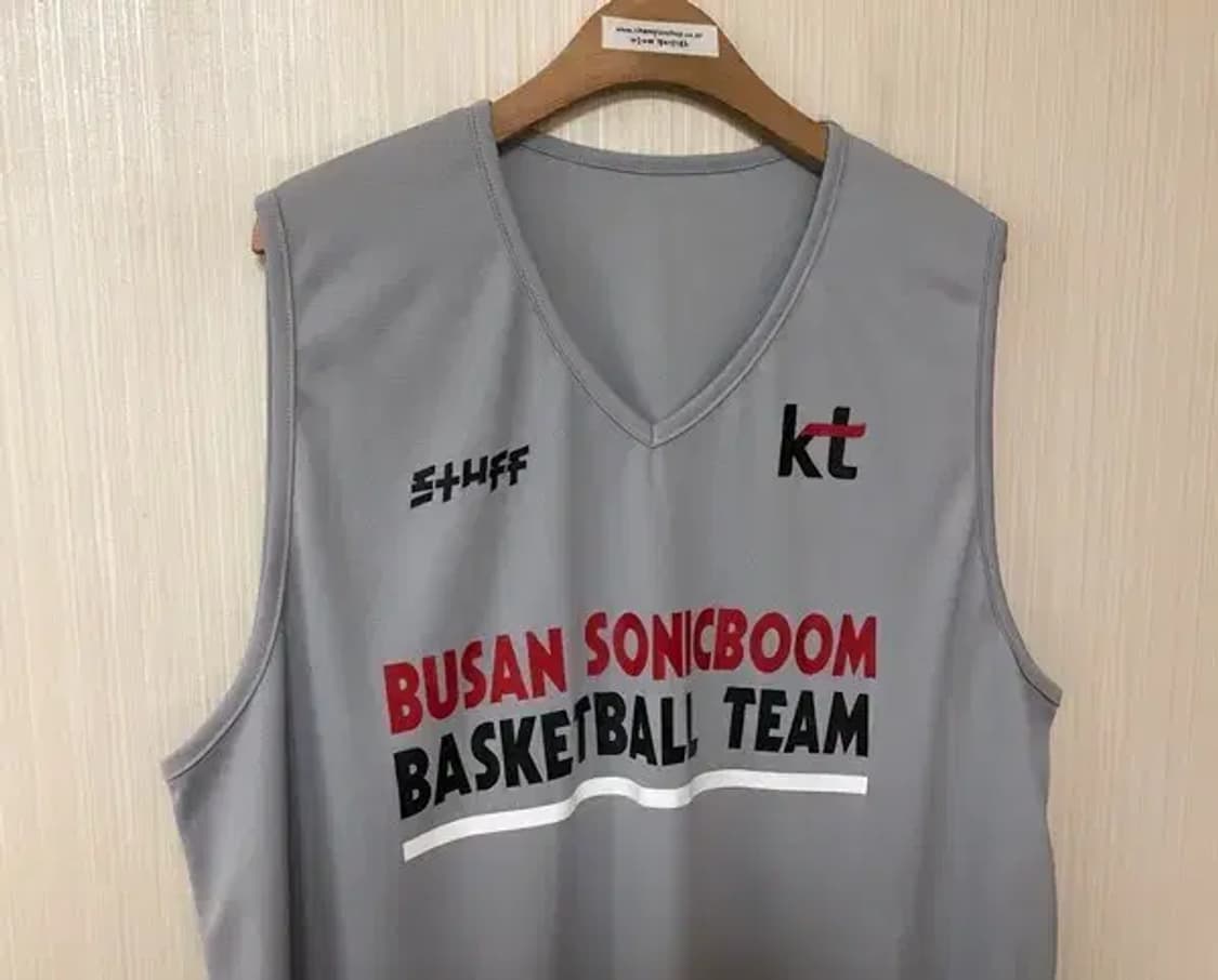KBL STUFF 부산(수원) KT소닉붐 연습용유니폼/트레이닝져지 상품이미지5
