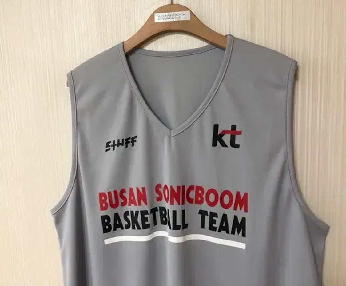 KBL STUFF 부산(수원) KT소닉붐 연습용유니폼/트레이닝져지 상품이미지6