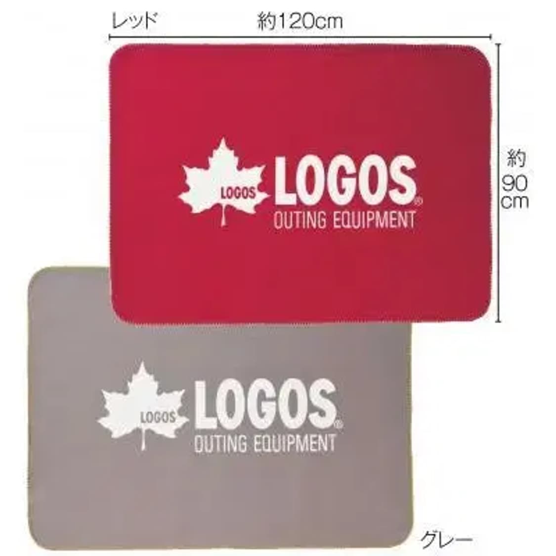 LOGOS 캠핑담요(그레이) 120X90 상품이미지5