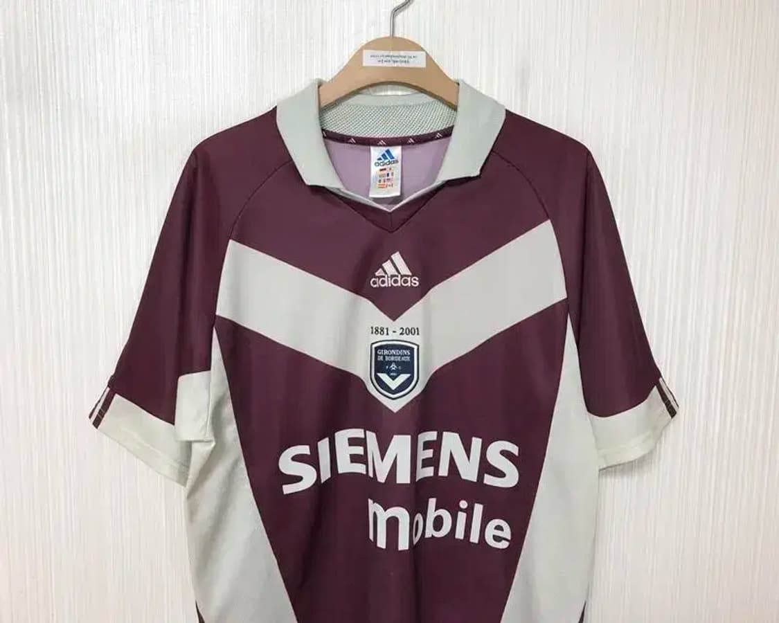 프랑스리그 아디다스 FC 지롱댕 드 보르도 올드유니폼/져지 S(헤외) 상품이미지2
