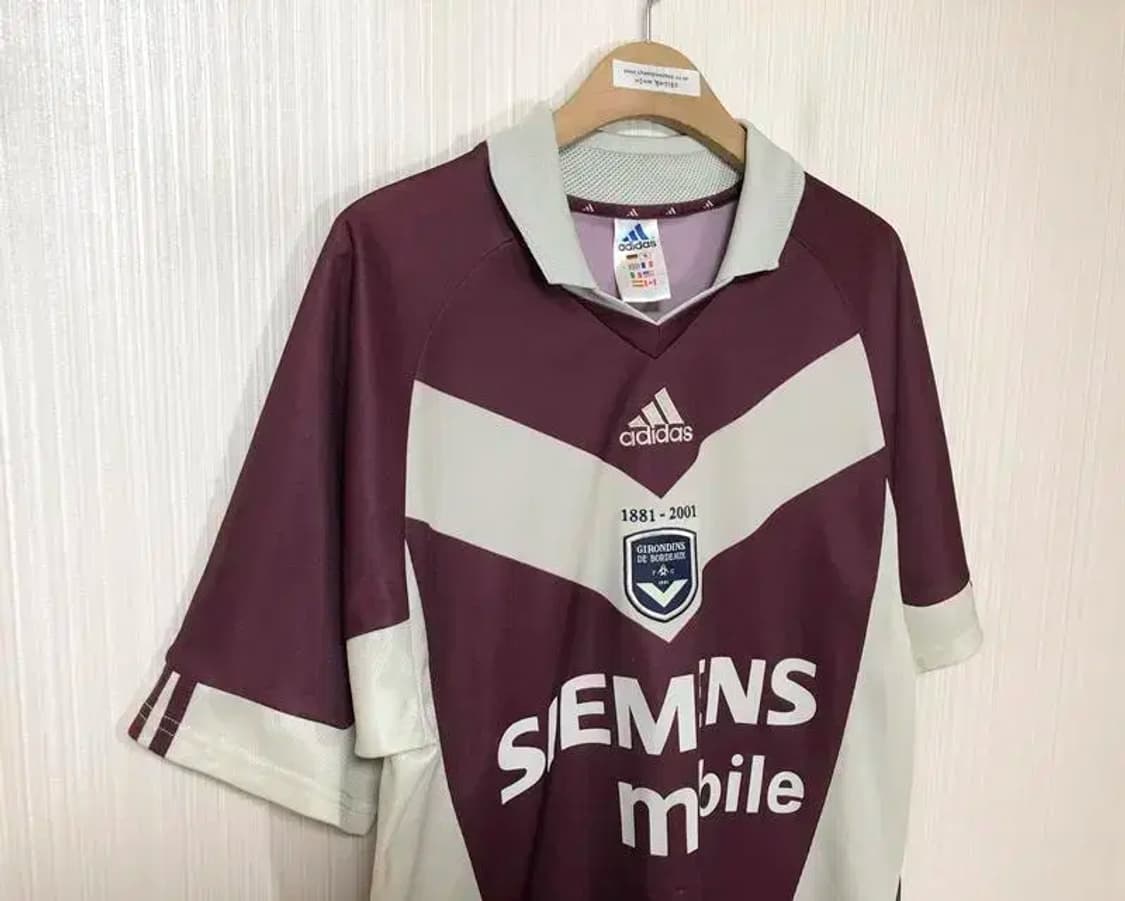 프랑스리그 아디다스 FC 지롱댕 드 보르도 올드유니폼/져지 S(헤외) 상품이미지5