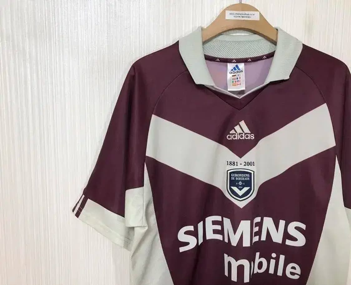 프랑스리그 아디다스 FC 지롱댕 드 보르도 올드유니폼/져지 S(헤외) 상품이미지7