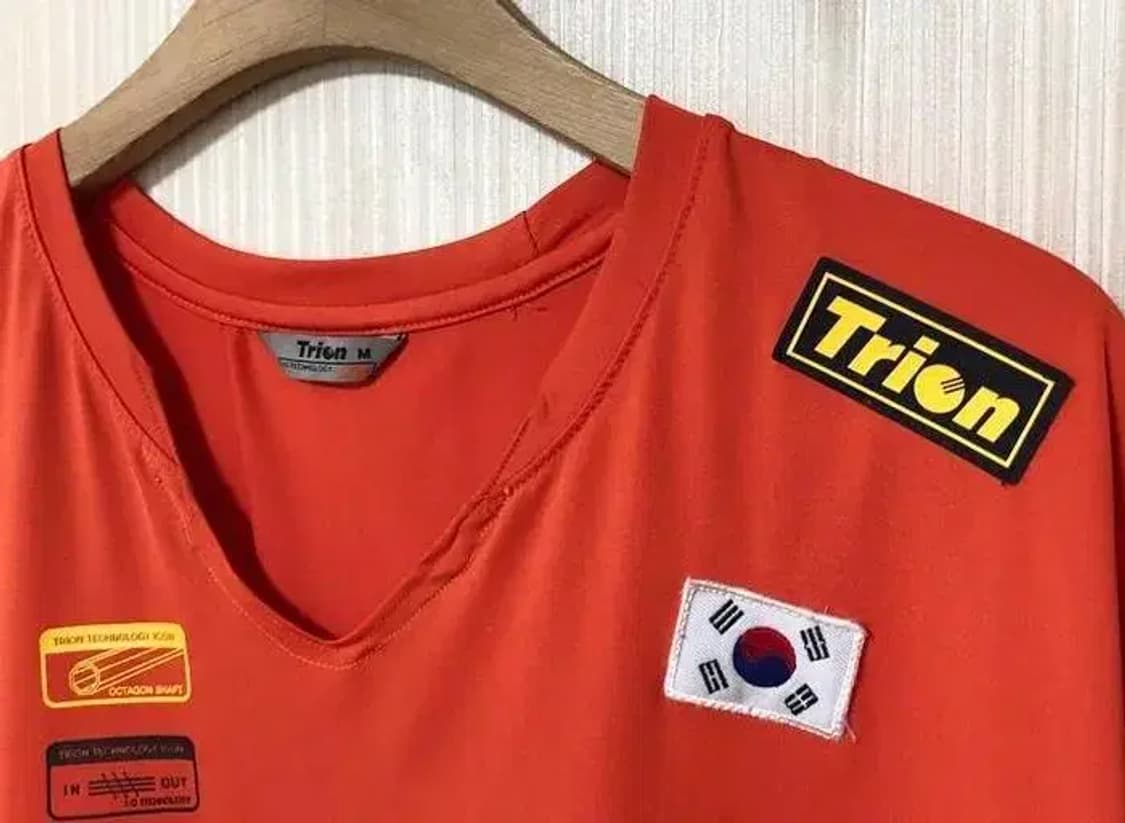 트라이온(Trion)국대 배드민턴국대 트레이닝셔츠 M(110) 상품이미지6