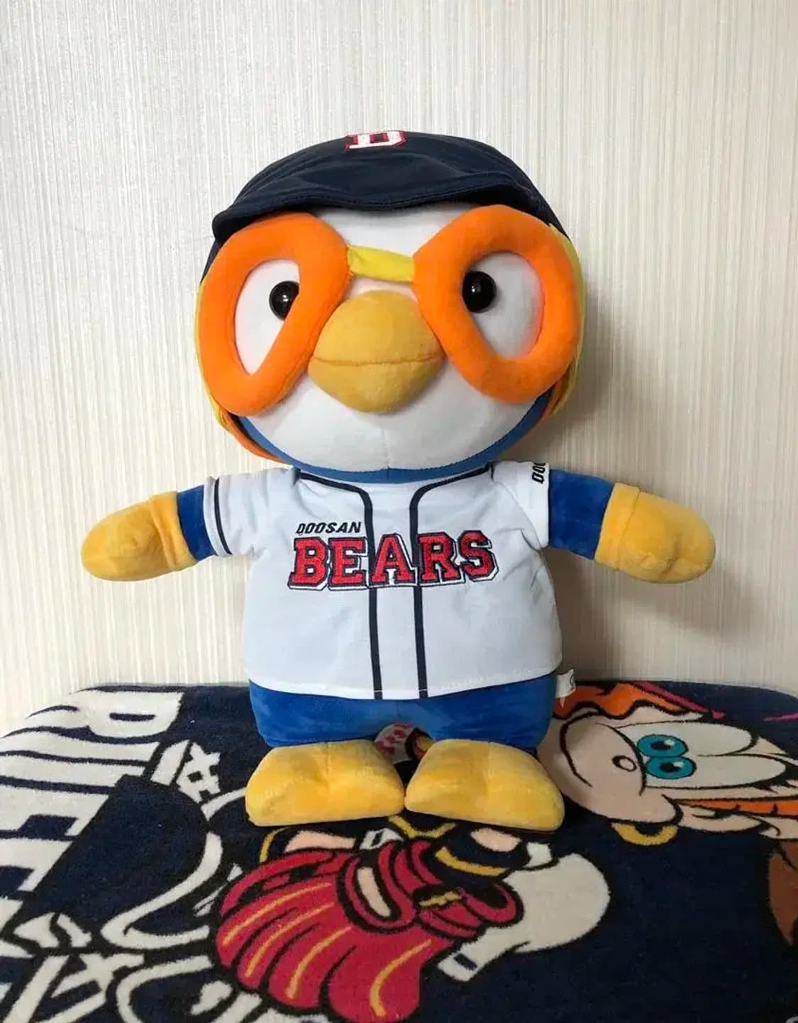 KBO X 뽀로로 두산베어스 뽀로로 대형인형 상품이미지2