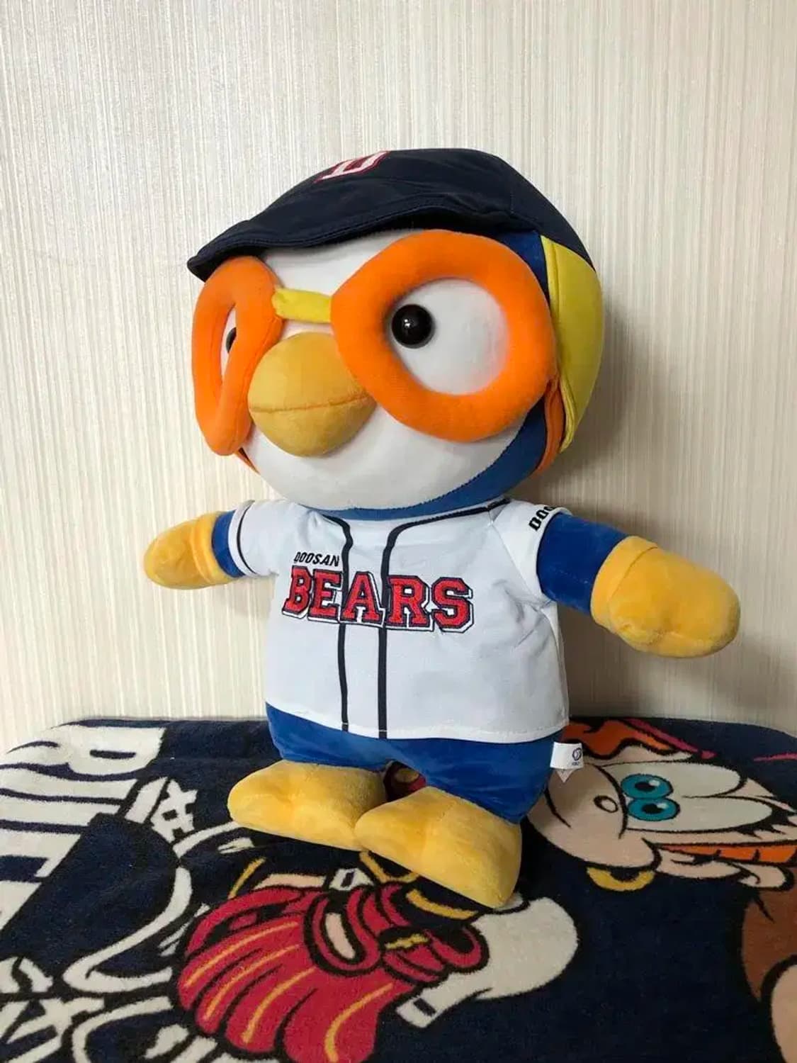 KBO X 뽀로로 두산베어스 뽀로로 대형인형 상품이미지5