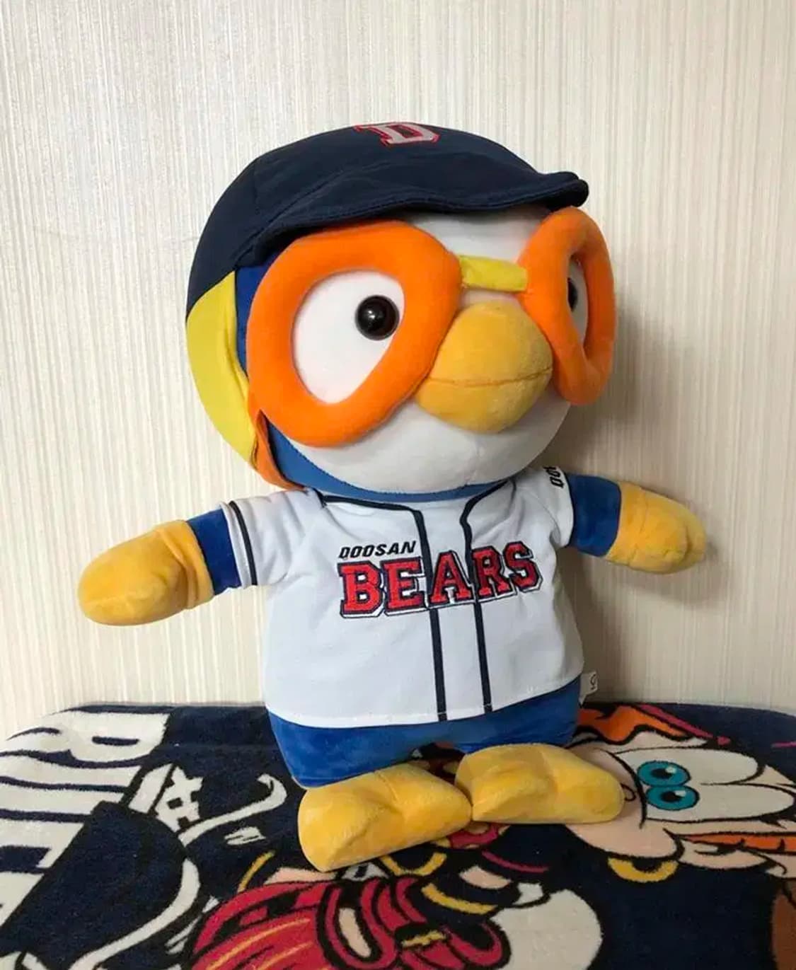 KBO X 뽀로로 두산베어스 뽀로로 대형인형 상품이미지6