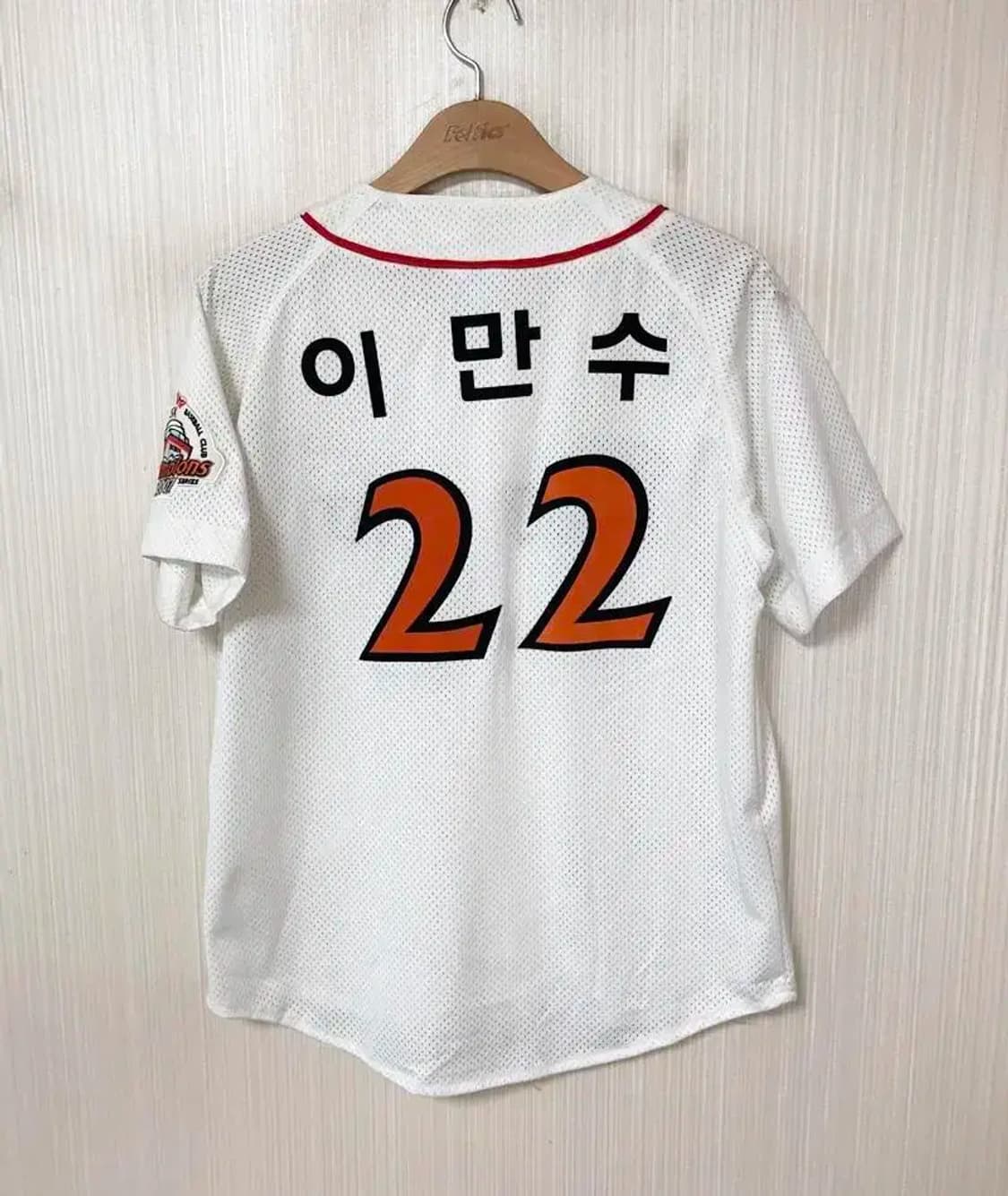 KBO SK와이번스 올드 홈유니폼/져지 13호(85) #22 이만수 상품이미지9