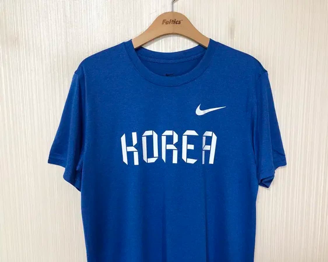 나이키 드라이핏 KOREA 트레이닝티셔츠 M(해외) 상품이미지2
