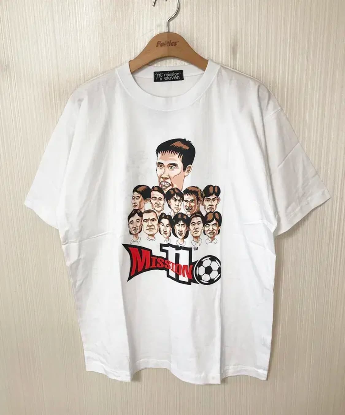 미션일레븐 축구스타 캐리커쳐/싸인티셔츠 F 상품이미지2