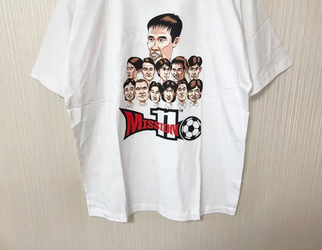 미션일레븐 축구스타 캐리커쳐/싸인티셔츠 F 상품이미지4