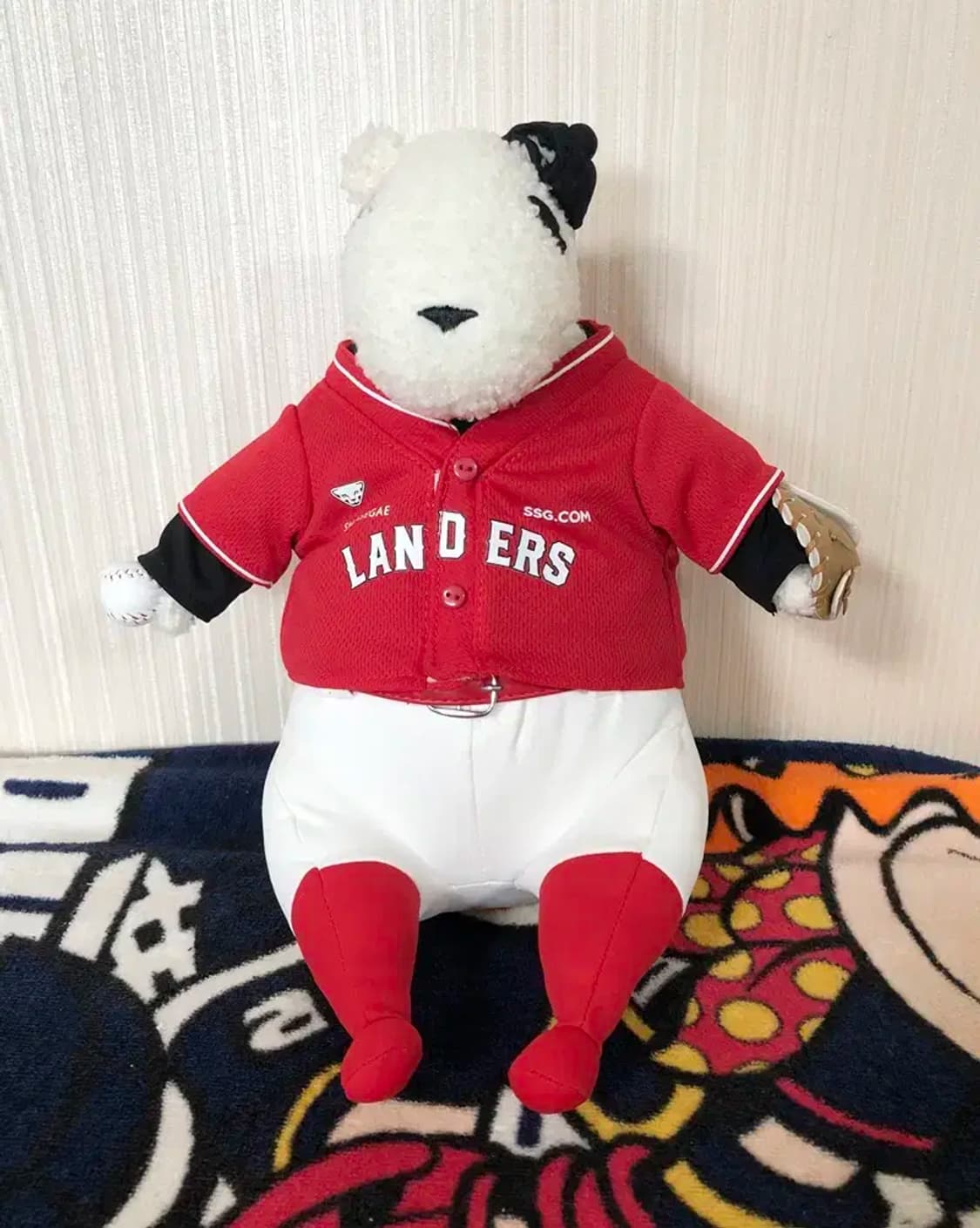 KBO SSG랜더스X푸빌라 인형 약35cm 상품이미지1
