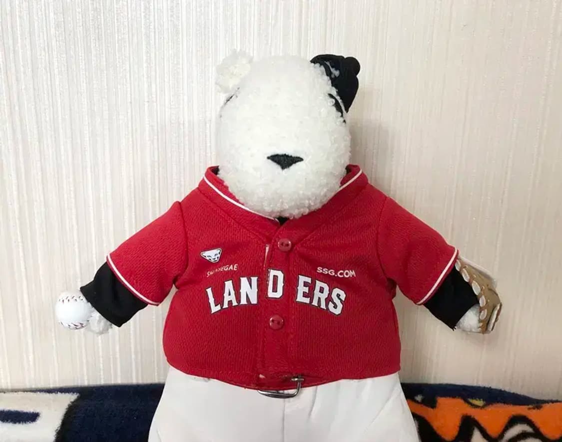 KBO SSG랜더스X푸빌라 인형 약35cm 상품이미지2