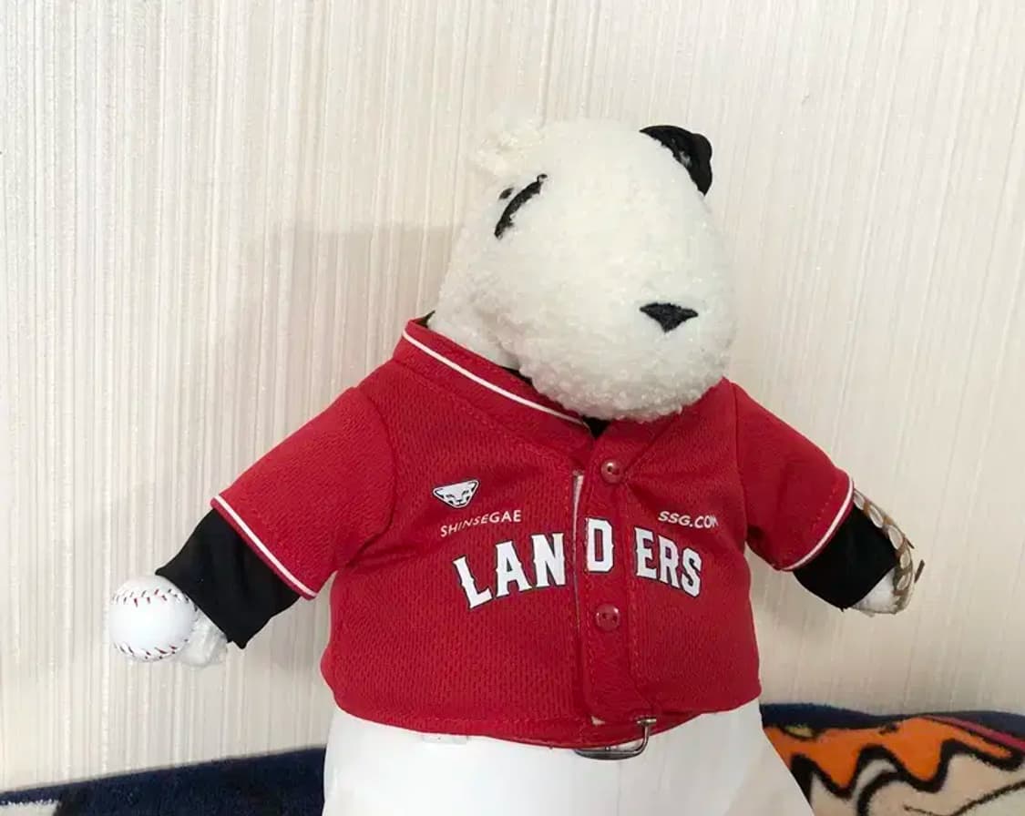 KBO SSG랜더스X푸빌라 인형 약35cm 상품이미지4