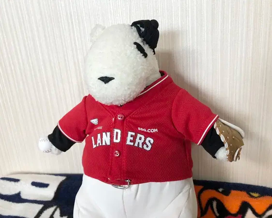 KBO SSG랜더스X푸빌라 인형 약35cm 상품이미지5