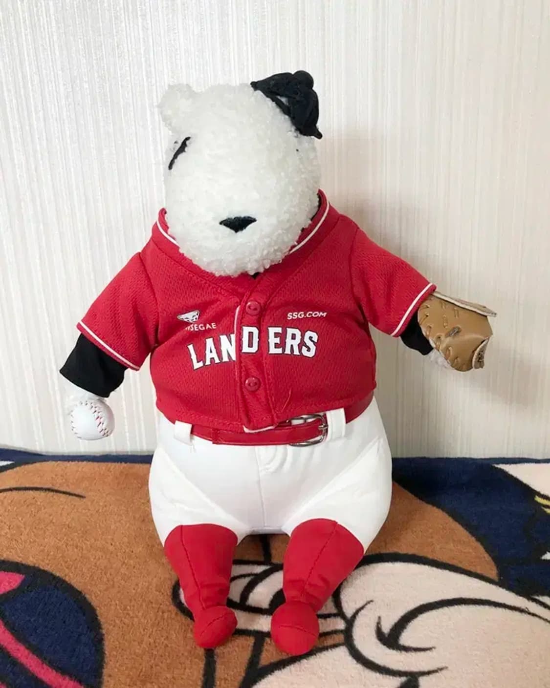 (2) KBO SSG랜더스X푸빌라 인형 약35cm 상품이미지2