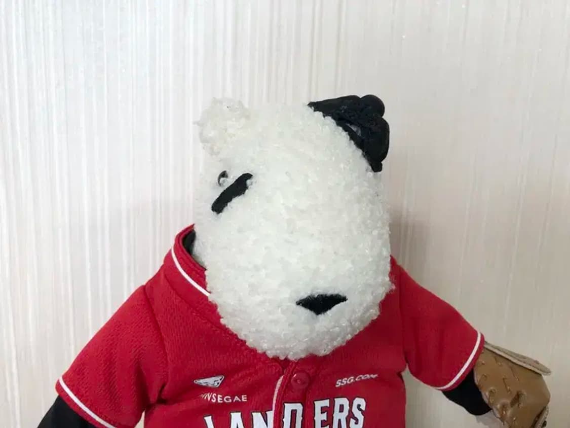 (2) KBO SSG랜더스X푸빌라 인형 약35cm 상품이미지5