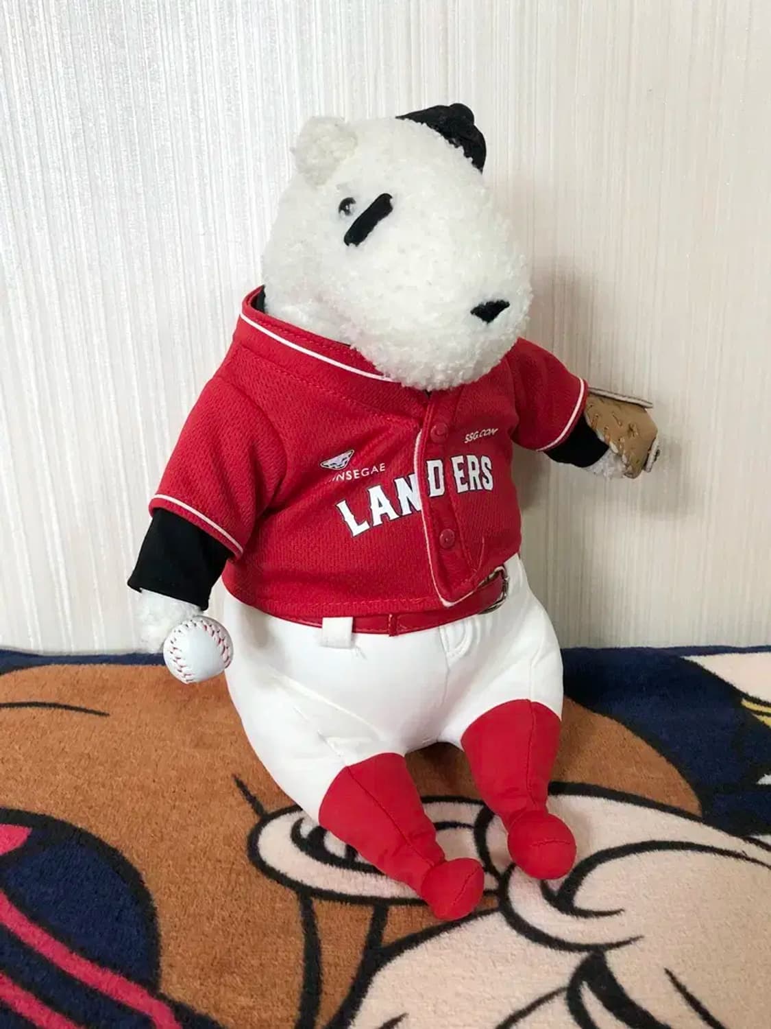 (2) KBO SSG랜더스X푸빌라 인형 약35cm 상품이미지6