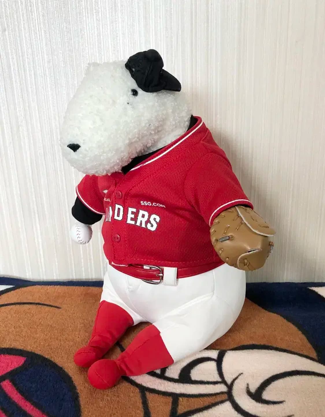 (2) KBO SSG랜더스X푸빌라 인형 약35cm 상품이미지7