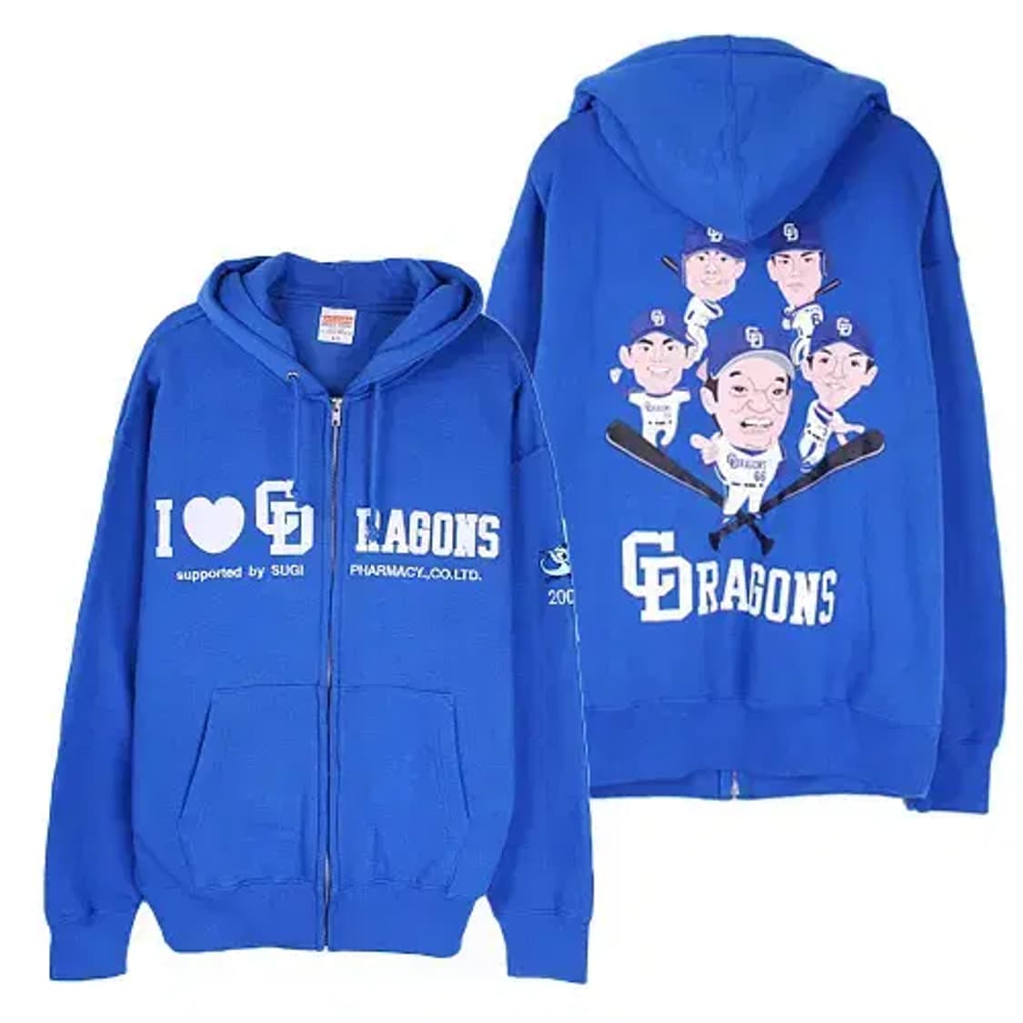 NPB 주니치드래곤즈 후드집업 L 상품이미지1