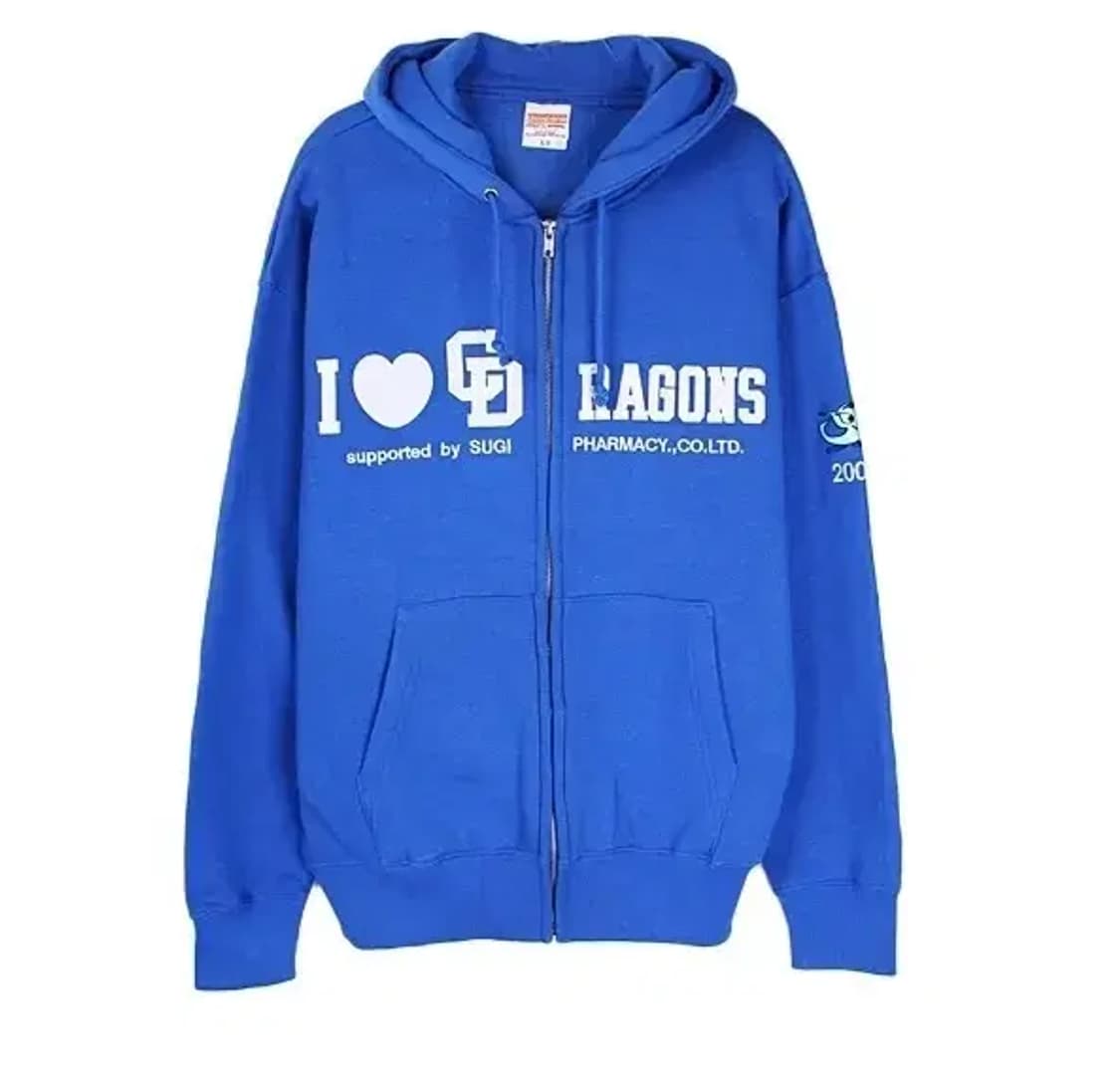 NPB 주니치드래곤즈 후드집업 L 상품이미지2