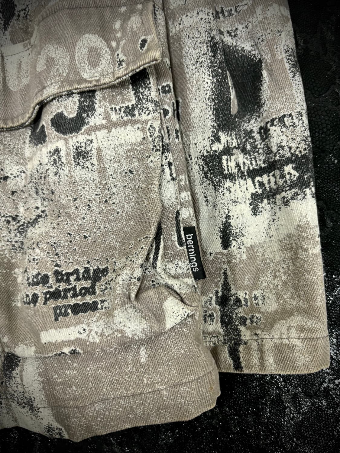 “Bernings sho”00‘s Print Multi Pocket Ho 상품이미지7