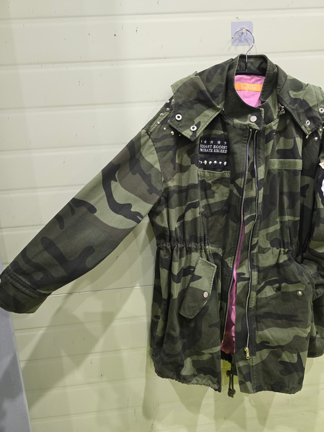 씨케이 Radiant Egoist 카모 야상 점퍼 상품이미지9