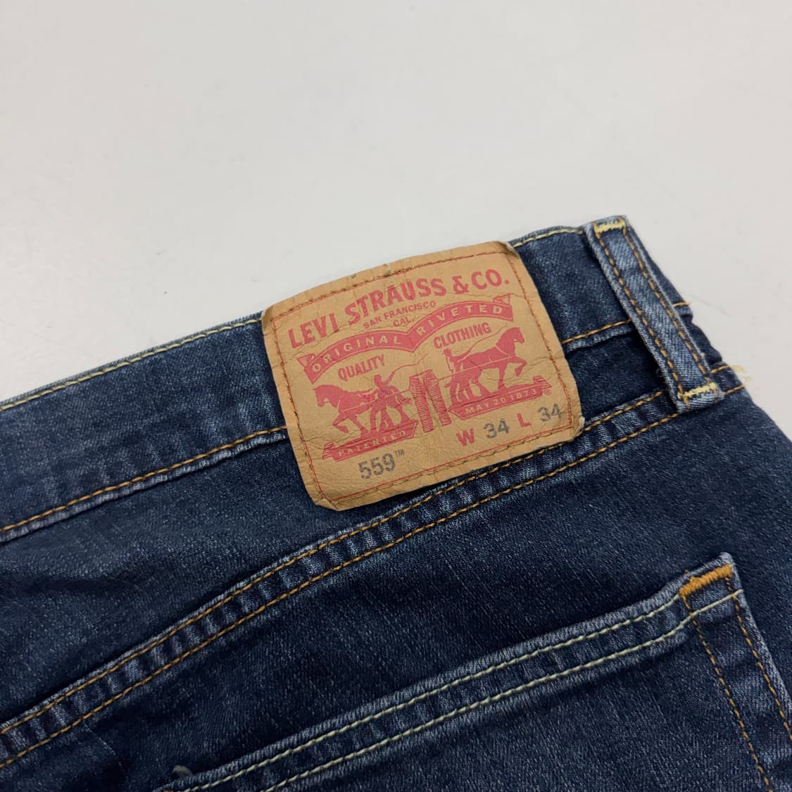 리바이스 559 새깅 워싱 스케이터 데님팬츠 상품이미지6