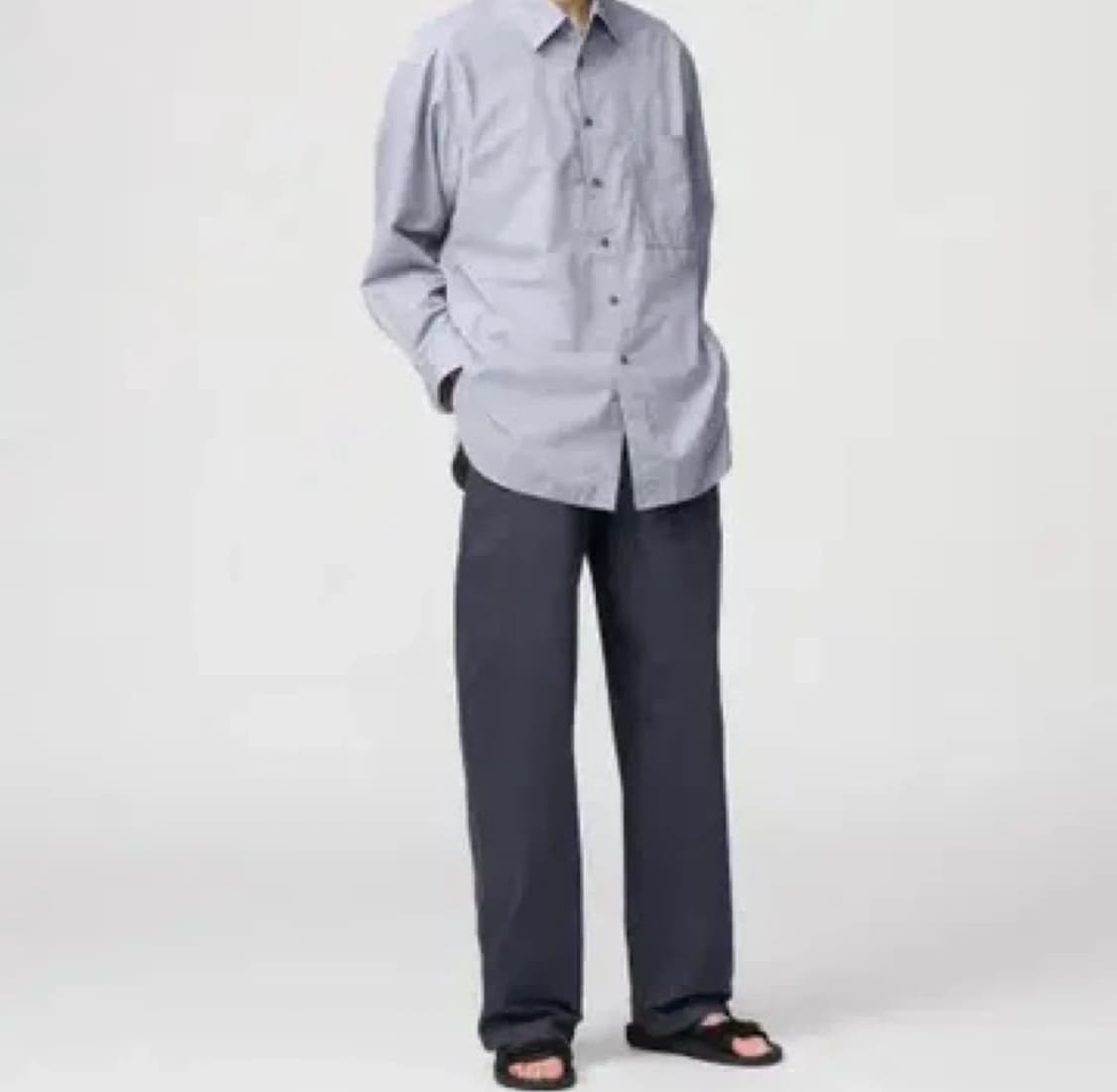 유니클로 U 와이드 치노 팬츠 82사이즈 상품이미지1