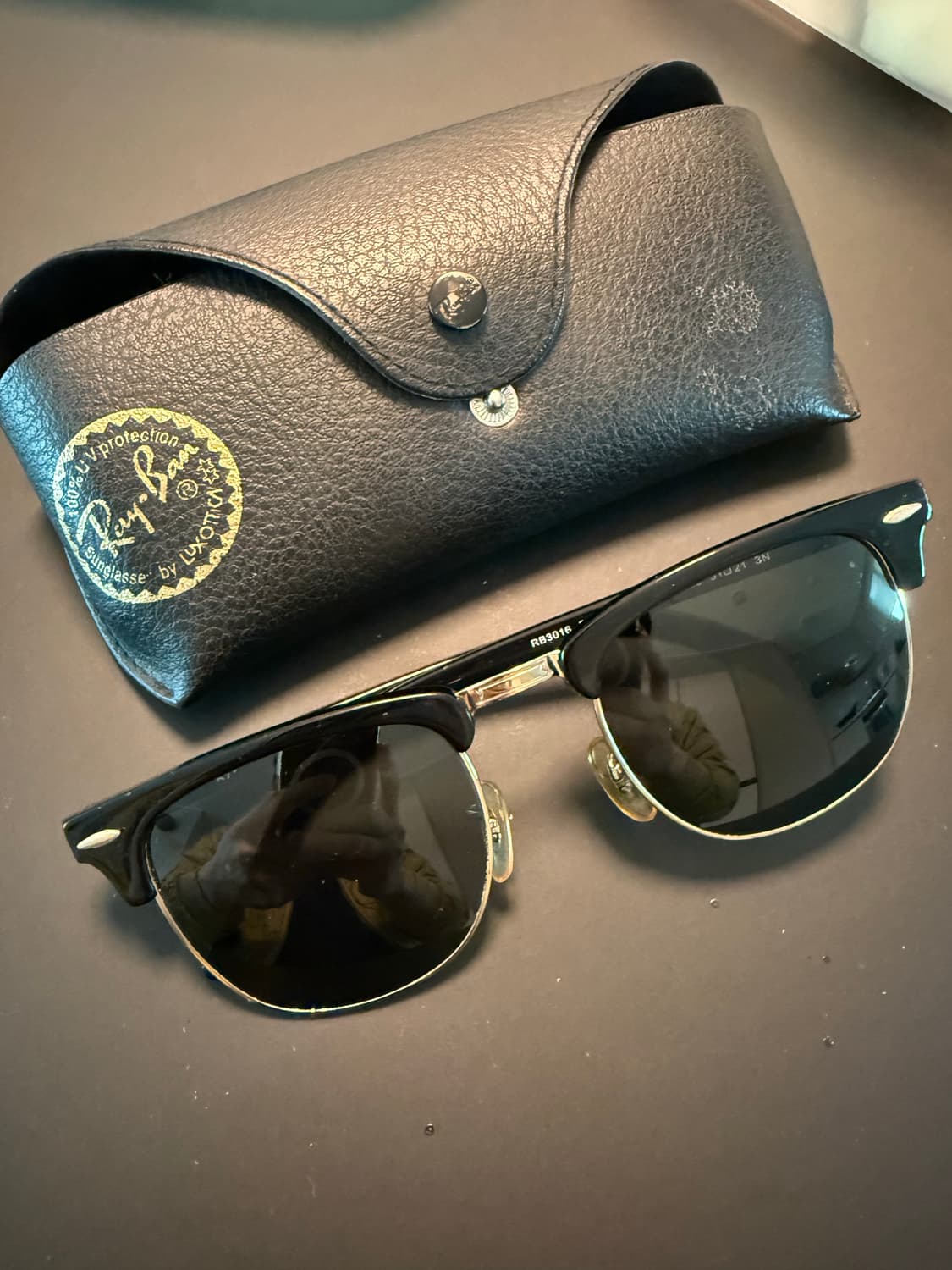 레이벤 3016 클럽마스터 선글라스 (알교체) 상품이미지1